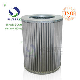 G6.0 Circle Industrial Gas Filter , Gas Gathering Station High Pressure Filter