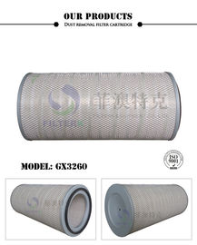 Pleated Turbine Oil Filter , Not Rust Cartridge Industrial Air Intake Filters