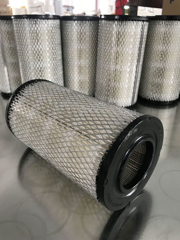 Cylindrical Vacuum Pump Filter Element , Lightweight Vacuum Pump Intake