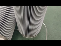 Pleated Dust Filter Cartridge with SS304 caps
