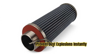 Anti-Deflagration Dust Collection Filter Cartridge