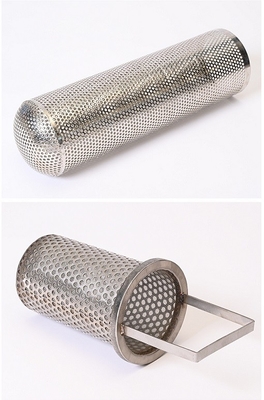 Basket Strainers 316/304 Stainless Steel Mesh Filters For Industrial Liquid Filtration