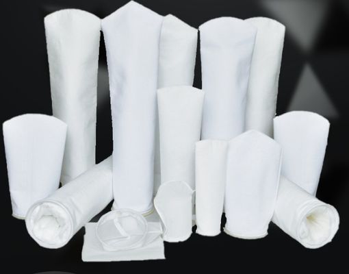 Polyester PE Filter Bags High Flow Rate Chemical Resistant