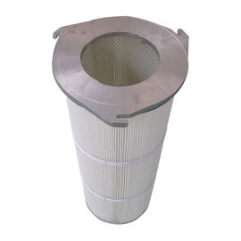 3 Lugs Industrial Air Filter , Aluminum Cap Dust Extraction Filters GTJ3266 Model
