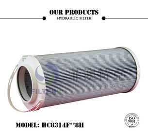 Galvanized End Cap Replacement Hydraulic Filter Elements , 5 Micron Tractor Hydraulic Filter 