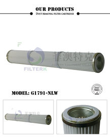 Pool Pump Cartridge Filter Element Industrial Polyester Cylindrical Thread