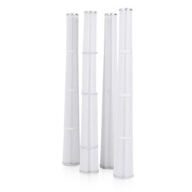 Conical Thread Pleated Filter Bags For Dust Collecting Polyester Media