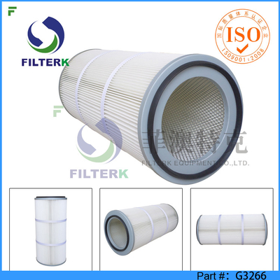 Spunbond Polyester Nonwoven Air Filter Cartridge 99.9% Efficiency