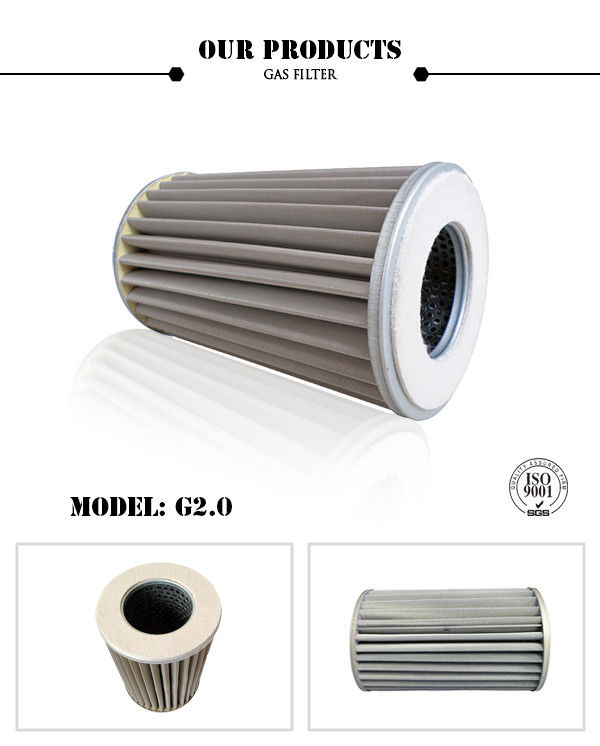 Coking Plant Natural Gas Filter Separator , Galvanized Diamond Mesh Gas