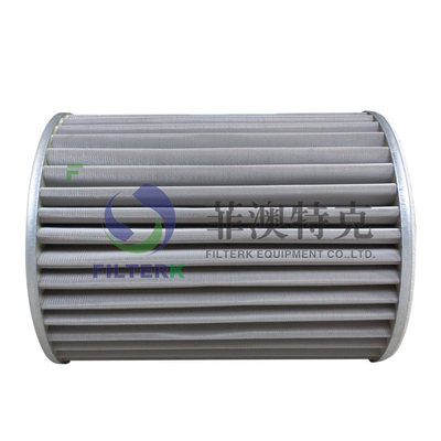 FILTERK Natural Gas Filter Cartridge G3.0 SS Mesh Media 20 Micron Used In Gas Gathering Station