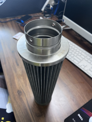 FILTERK Replacement for VOLKMANN 104046 QX300Ti07OF Filter | Vacuum Conveyor Element