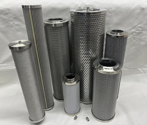 Boll Replacement OEM Hydraulic Oil Filter Element Stainless Steel 1980119 Customization