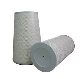 Conical Gas Turbine Air Inlet Filters , Galvanized End Cap Composite Air Filter 