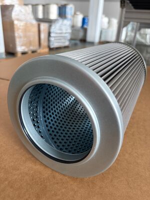 Glass Fiber Cartridge Filter Element Hydraulic Oil Return Filter Cartridge for Extended Hydraulic Press Oil System Life