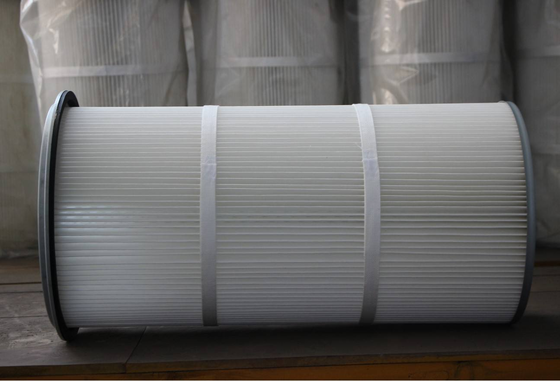 High Capacity Cartridge Filter Element Engineered to Optimize Dust Collection Efficiency in Various Industrial Environments