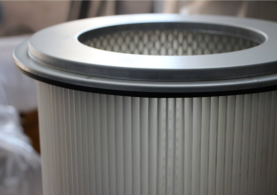 High Capacity Cartridge Filter Element Engineered to Optimize Dust Collection Efficiency in Various Industrial Environments