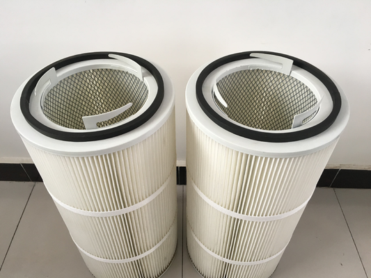 High Capacity Cartridge Filter Element Engineered to Optimize Dust Collection Efficiency in Various Industrial Environments
