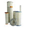 High Efficiency Industrial Dust Filter With PU / Rubber Top End Cap Long Life