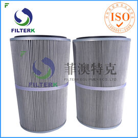 Agricultural Fertilizers Large Air Filter , Washable Dust Filter Cartridge 