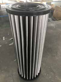 10 Micron Vacuum Pump Filter Element , Vacuum Pump Oil Mist Filter With PU Cap 
