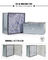 Steel Frame Panel Pleated Air Filters First Stage Polyester Material