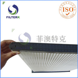 Replacement Donaldson Flat Panel Filter Pleated Panel Flat Cell With PU Cap