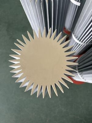Flange Mount Stainless Steel Pleated Metal Filter Cartridge Reusable Washable Industrial Folded Filter Element
